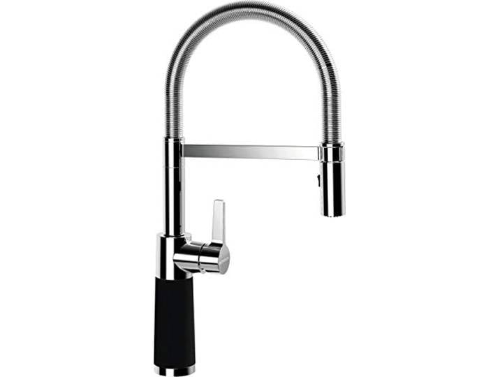 SCHOCK Küchenarmatur SC-550 Night – schwarze Hochdruck Armatur CRISTADUR mit Festauslauf