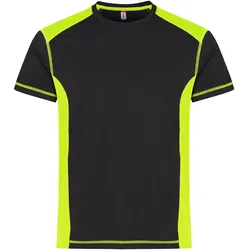 CLIQUE Ambition T-Shirt Herren 11 - schwarz/gelb high visibility XL