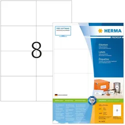 Herma, Etiketten, Etiketten