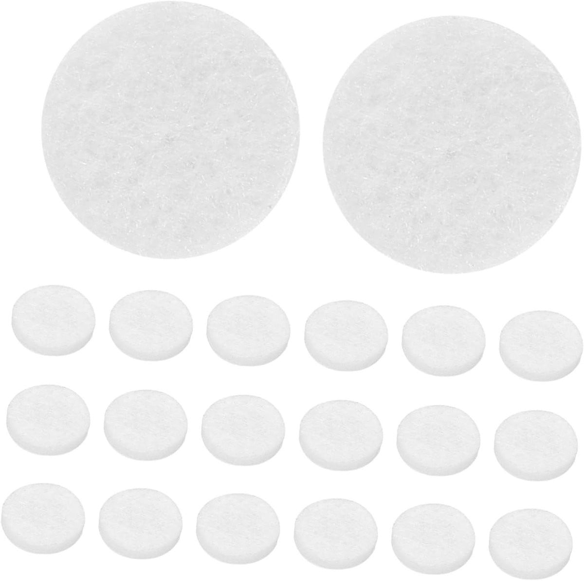 Viltjes Meubel Vloerbeschermers Wit - 200 Stuks - Extra Sterke Pads voor Meubelbescherming