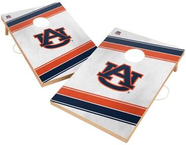 Skip's Garage Auburn University Tigers 2x4 Tailgate Cornhole Boards