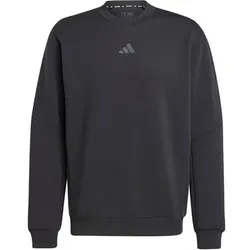 ADIDAS Herren Sweatshirt Designed for Training, Größe L in Schwarz Schwarz