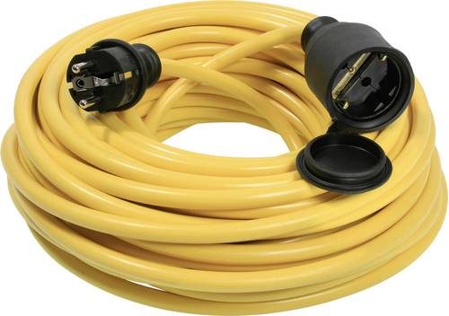 AS Schwabe 60351 Strom Verlängerungskabel Gelb 25.00m AT-N07V3V3-F 3G 2,5mm²