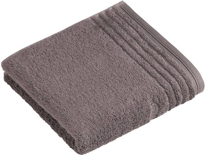 Handtuch VOSSEN Vienna Style Supersoft , pepplestone, B:50cm L:100cm, Webfrottier, Baumwolle, Handtücher, Handtuch, Supersoft Baumwolle