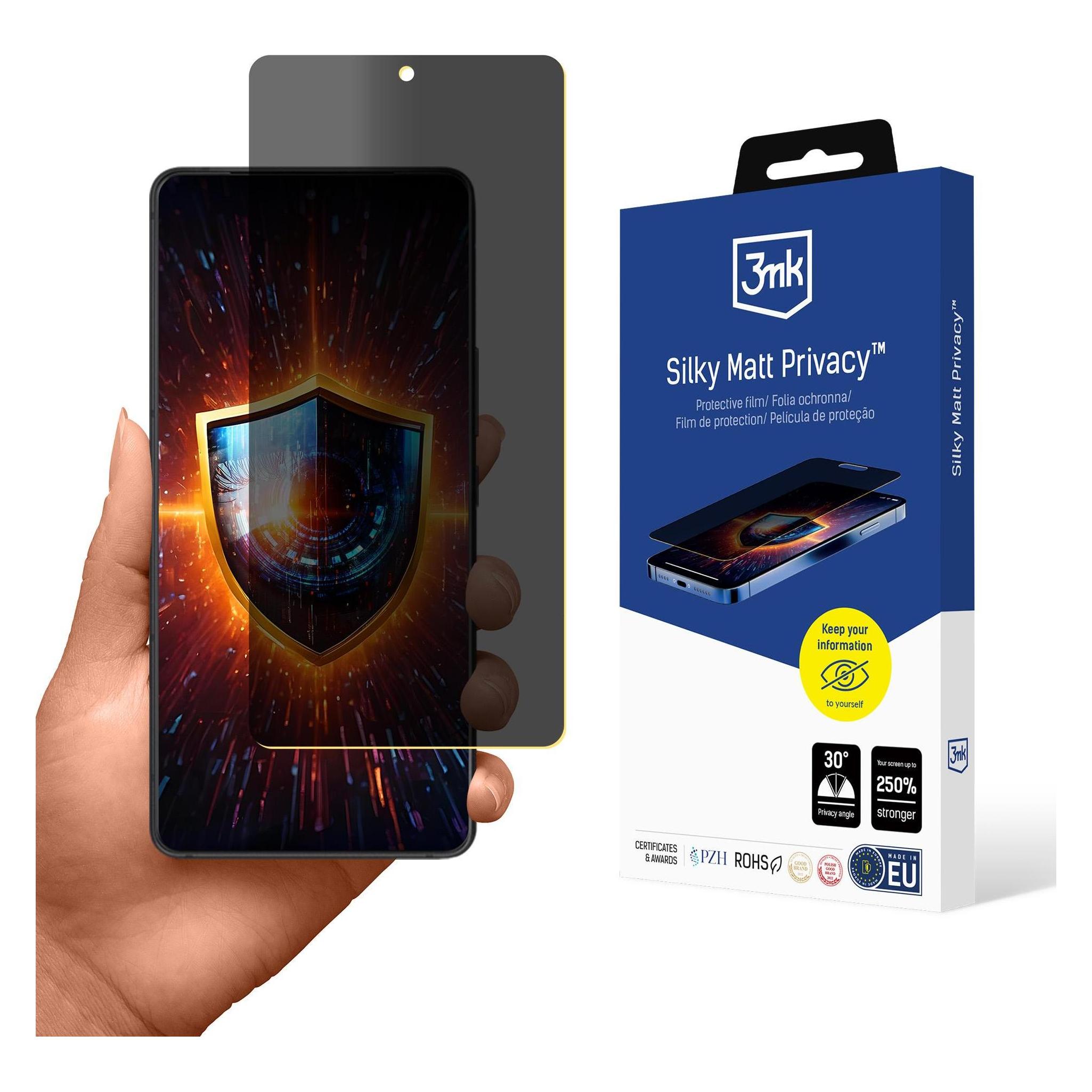 3MK Asus ROG Phone 9 / 9 Pro / 9 FE - Silky Matt Privacy (ASUS ROG Phone 9, ASUS ROG Phone 9 Pro) (W-3SlMatPv-ARP99PFE)