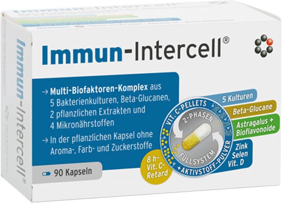 Immun-Intercell Hartkaps.m.veränd.Wirkst.-Frs. 90 St Hartkapseln mit veränderter Wirkstofffreisetzung