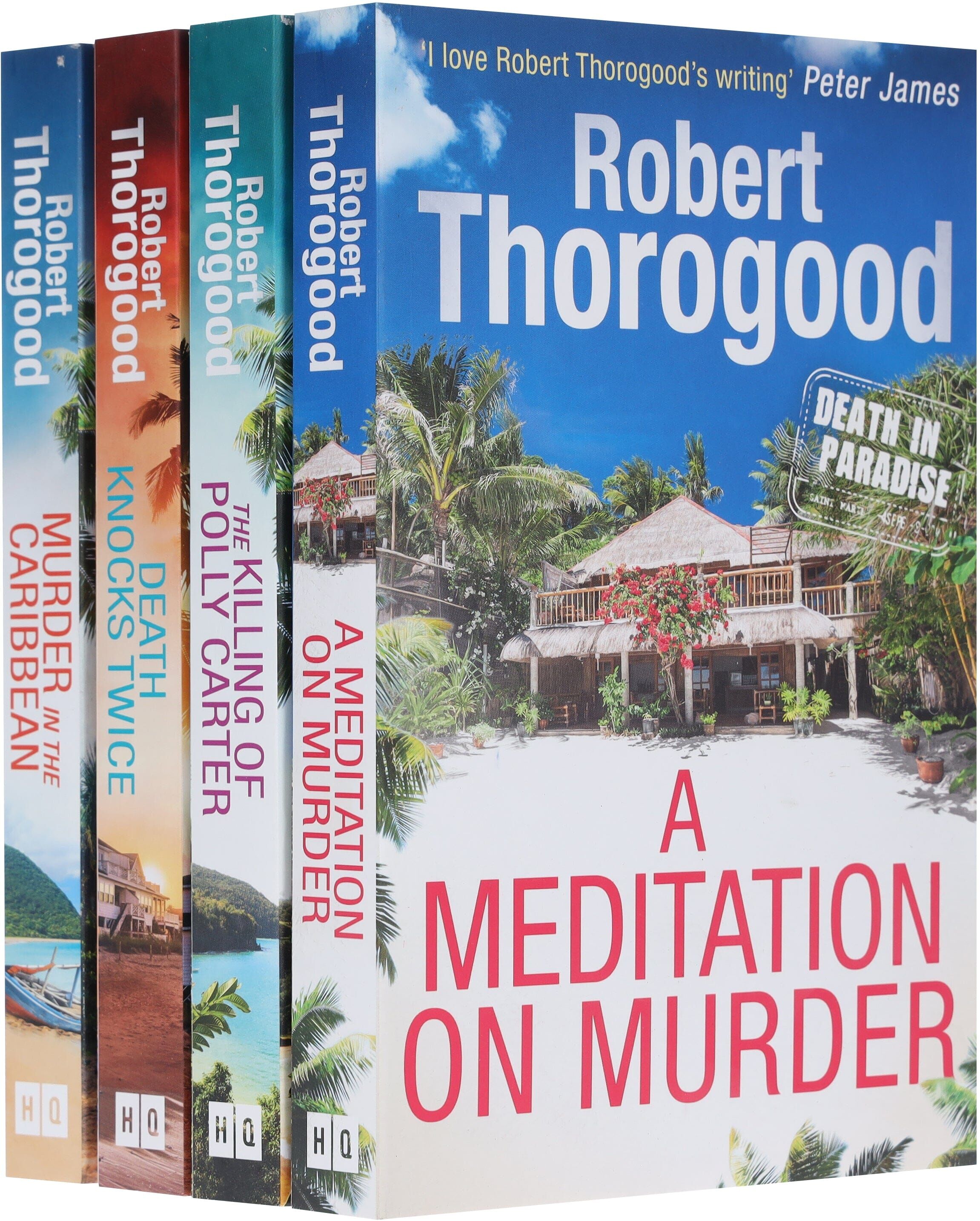 Death in Paradise by Robert Thorogood 4 Books Collection Set - Fiction - Paperback HarperCollins Publishers