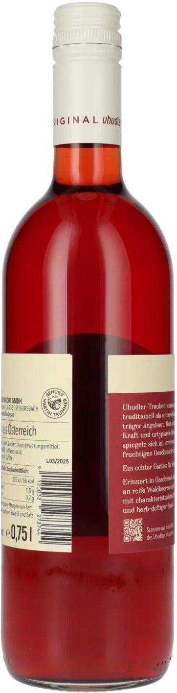 Trummer Uhudler Trocken 11% Vol. 0,75l