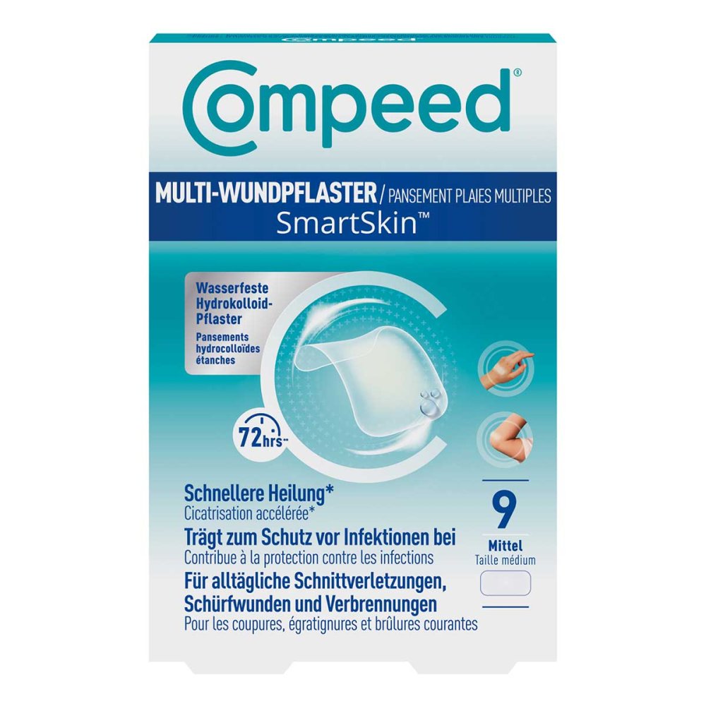 Perrigo Deutschland GmbH Compeed Multi-wundpflaster Smartskin Medium 20575582
