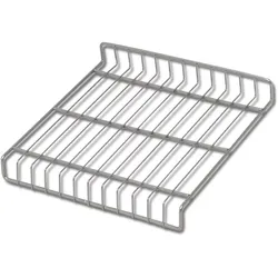 Vasalat, Schuhschrank, Schuhrost mit Clips Breite: 759 mm, Tiefe: 260 mm, Stahldraht silber RAL 9006