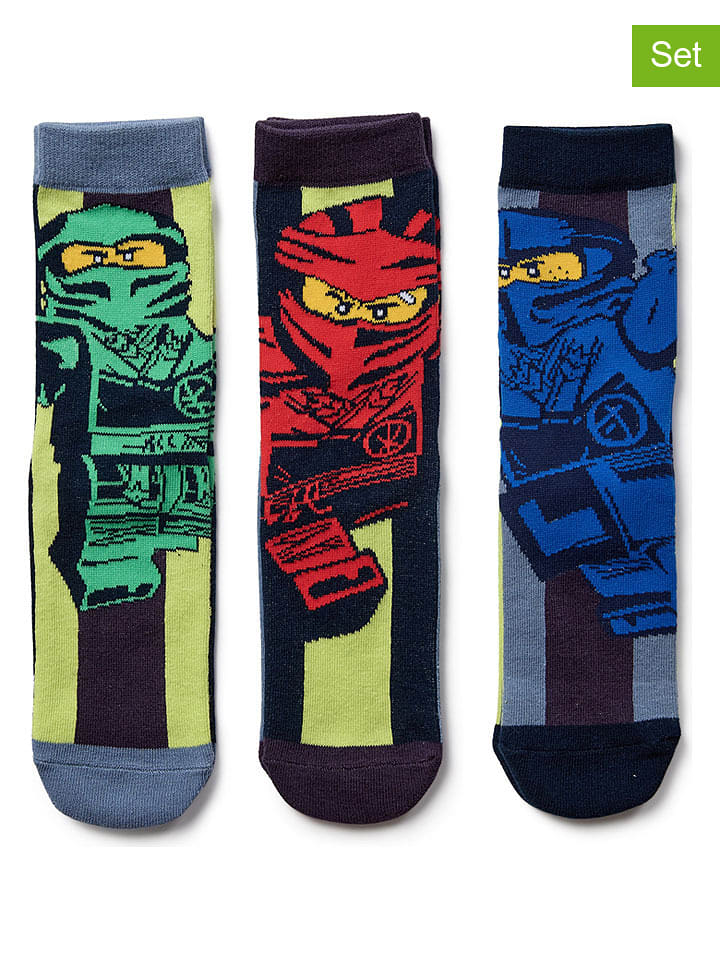 LEGO 3er-Set: Socken in Bunt - 28-30