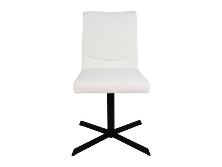 Kick Sam Boucle - Draaistoel - Tijdloos ontwerp - Wit