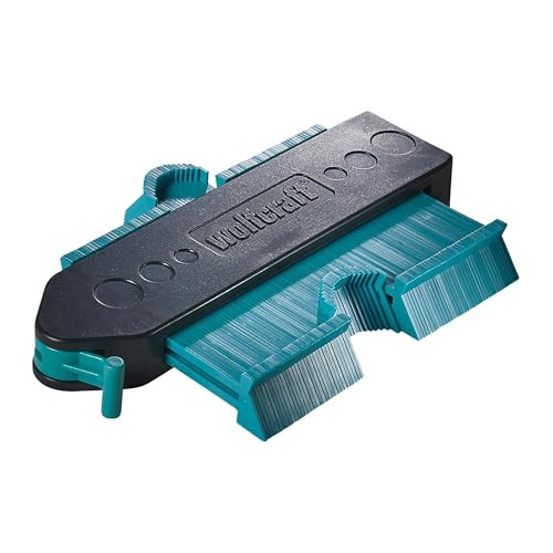 Wolfcraft Contourmal 6949000 Profielmal, Zwart/Blauw, Kunststof