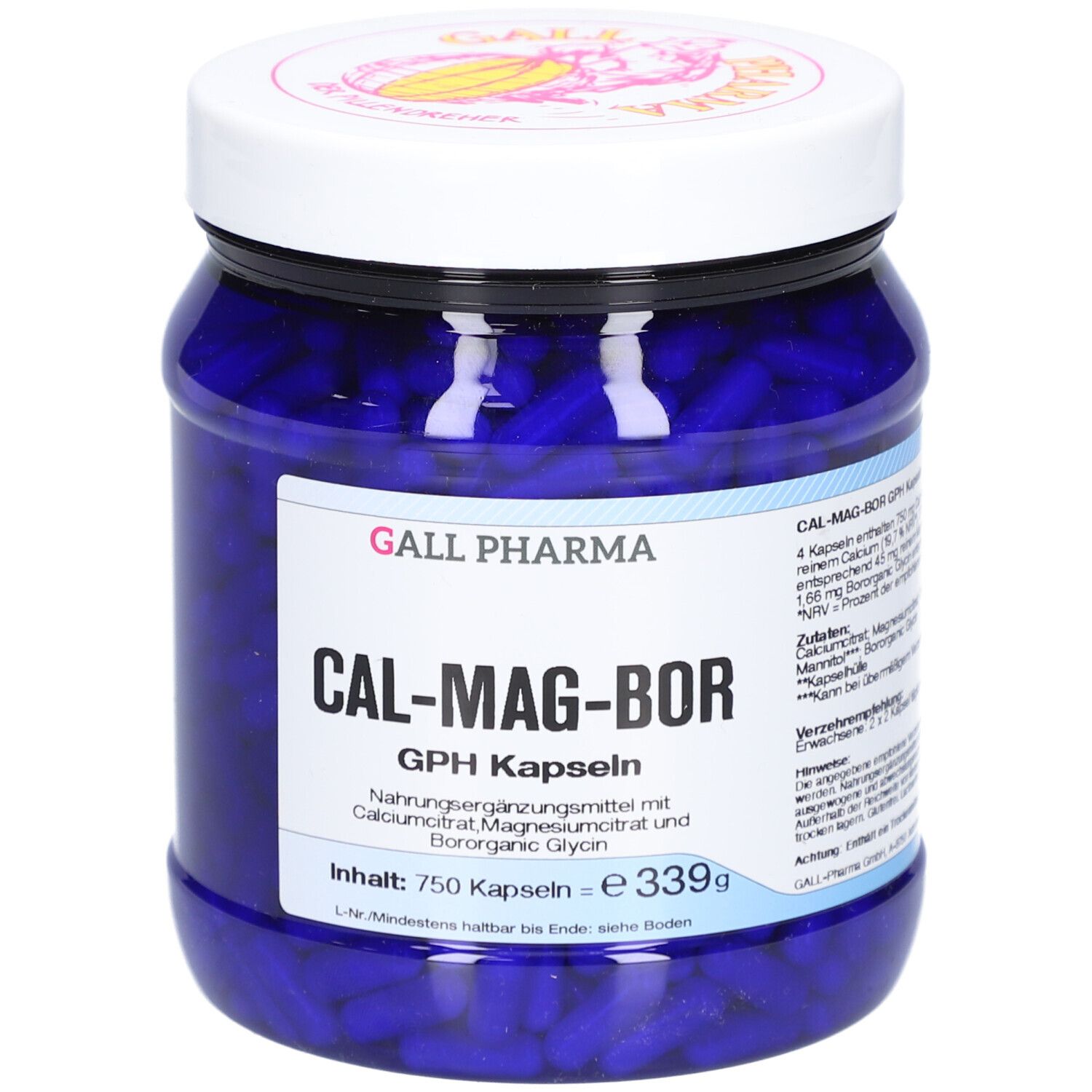 CAL-MAG-Bor GPH Kapseln 750 St
