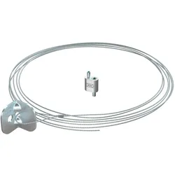 OBO 1450422 Tragseil mit Universalwinkel 1x3000mm, St, G