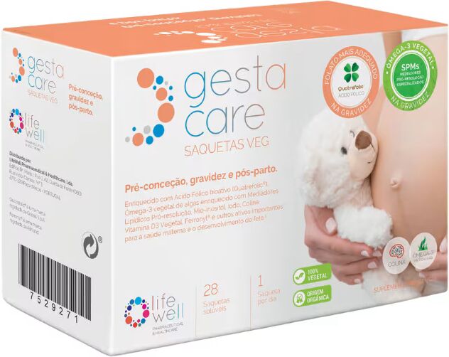 Gestacare Saquetas Veg 28 unidades