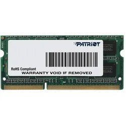 Patriot Memory for Ultrabook (1 x 8GB, 1600 MHz, DDR3L-RAM, SO-DIMM), RAM, Grün, Schwarz