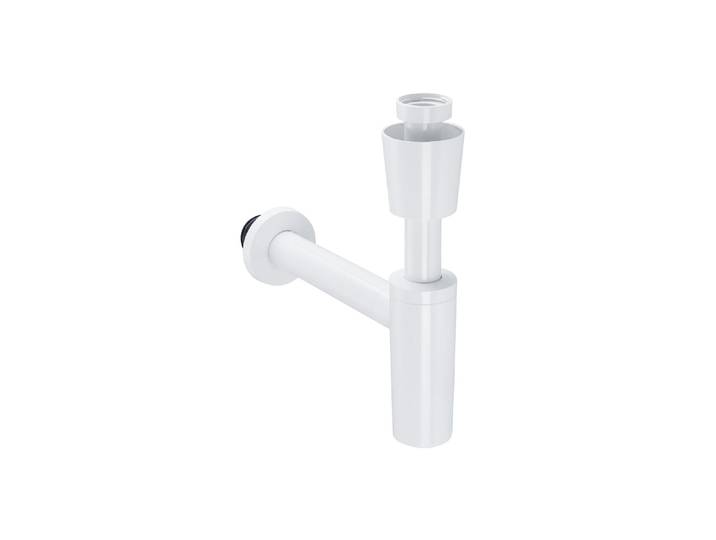 Waschtischarmatur GEBERIT Waschtischsiphon , weiss (weiß), T:30cm, Kunststoff, Armaturen, Waschtischarmatur