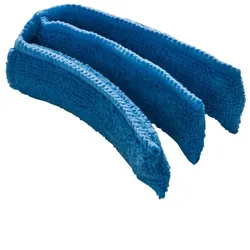 Haug Ersatzbezug für Jalousienreiniger 110 x 45 x 10 mm blau