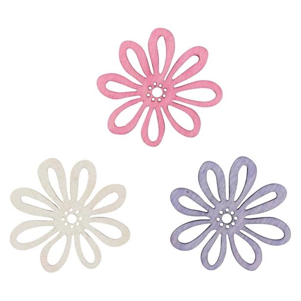 Glorex Streuteile Blumen, 2,8cm, 12St (12 Stk.) (39399233)