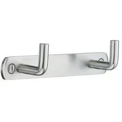 Smedbo Hook 2, stainless steel  B1052