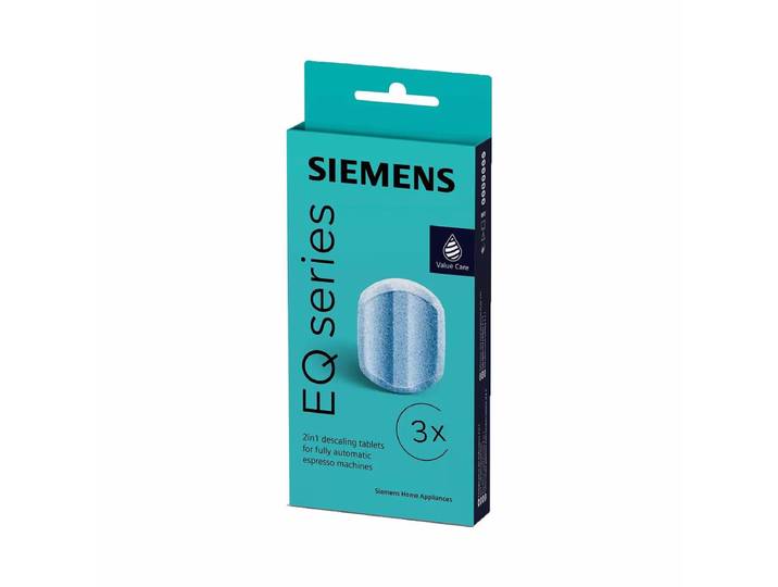 Siemens TZ80002A Entkalkungstabletten 3 Stück Entkalkungstablette – Kaffeemaschine Entkalker