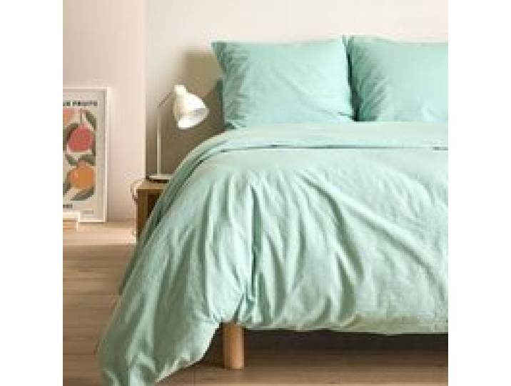 Drap housse coton lin Valentine