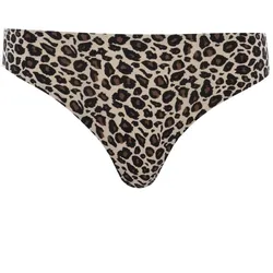 Chantelle Damen Tanga - String, SoftStretch, nahtlos, unsichtbar, Einheitsgröße 36-44, Muster Schwarz/Nude / One Size
