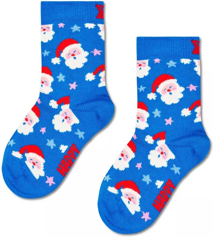 Happy Socks - Weihnachtssocken, für Damen, Blau, Größe 4-6Y