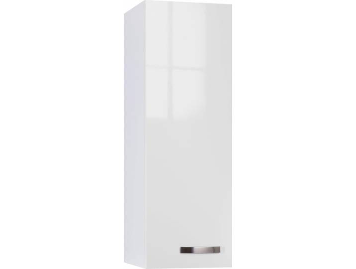 Hängeschrank KOCHSTATION KS-Cara , weiss (weiß glänzend, weiß), B:30cm H:89,6cm T:34,9cm, Schränke, Hängeschrank, Breite 30 cm