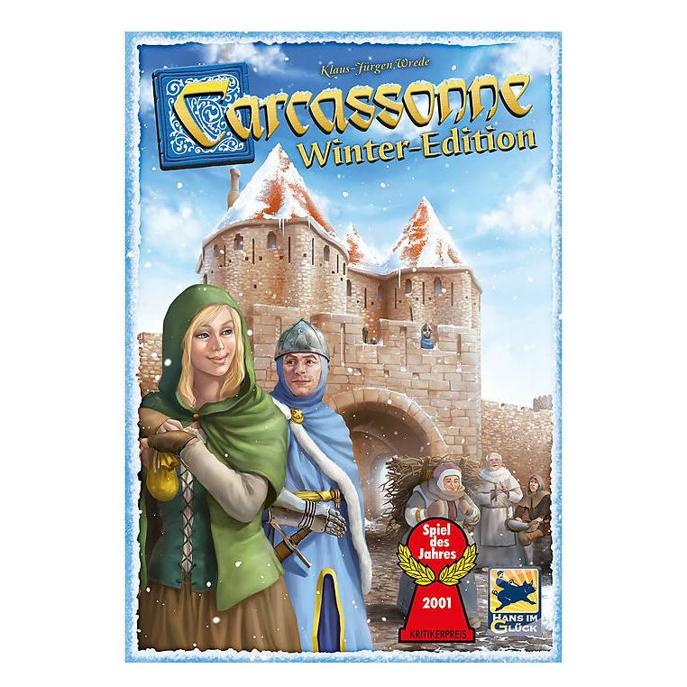 Hans im Glück HIGD0506 - Carcassonne Winter-Edition, Brettspiel, für 2-5 Spieler, ab 7 Jahren (DE-Ausgabe) (Deutsch, 2 - 5 Spieler) (HIGD0506)