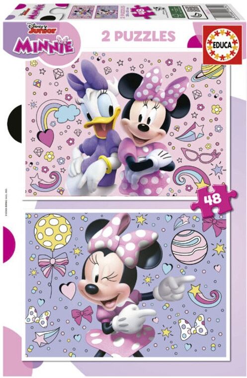 Puzzle 2×48 pcs Minnie - Educa