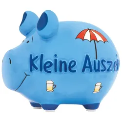 Spardose Kleine Auszeit 12 x 9 cm Keramik Bunt