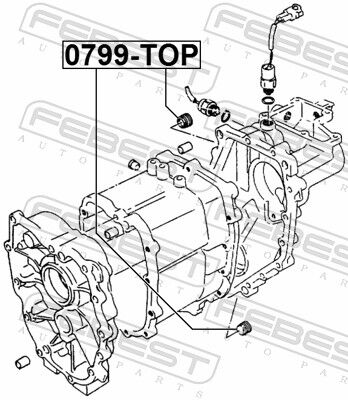 Febest Verschlussschraube, Ölwanne 0799-Top Für Suzuki