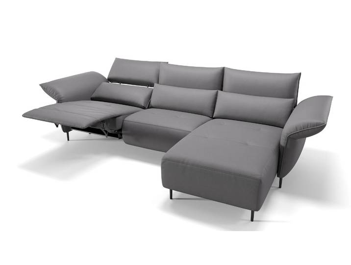 Leder Ecksofa BOSA L-Form Herz-Waage-Funktion Designersofa Polstergarnitur Polsterecke