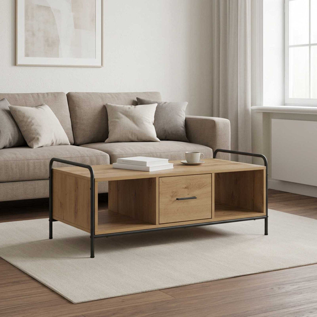 Rio Coffee Table Artisan Oak/Artisan Oak/Artisan Oak 41cm H X 99.5cm W X 49cm D