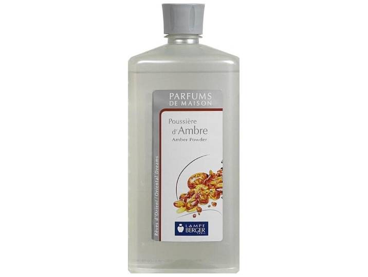 Maison Berger Lampe Berger Duftlampe Nachfüller Poussière ambre (Pudrig, Ambra, Holzig, 1 l)