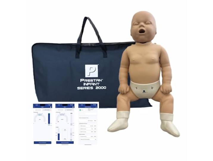 PRESTAN Serie 2000 CPR-Puppe Säugling, Bluetooth, Hautton mittel