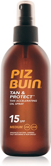 Piz Buin Tan Protect Óleo em Spray SPF15+ 150ml