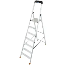 Krause Stehleiter »MONTO Solido« 7 Stufen silber, 230 cm