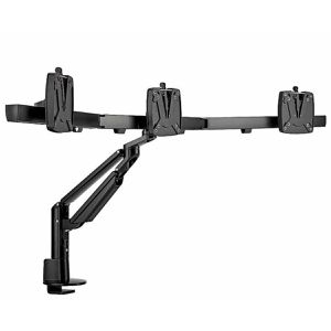 Novus Monitorhalterung Clu Plus X3, VESA 75x75 & 100x100 mm, für Tisch, höhenverstellbar, drehbar, bis 27 Zoll, 3 Monitore