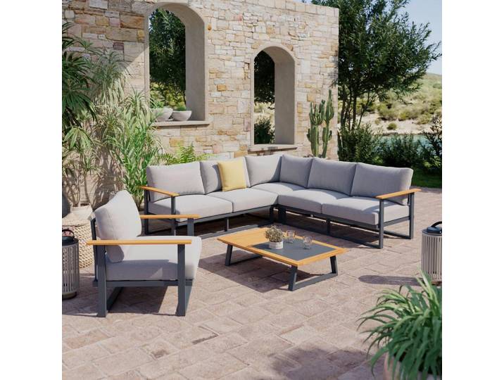 Loungegarnitur Arizona Akazienholz