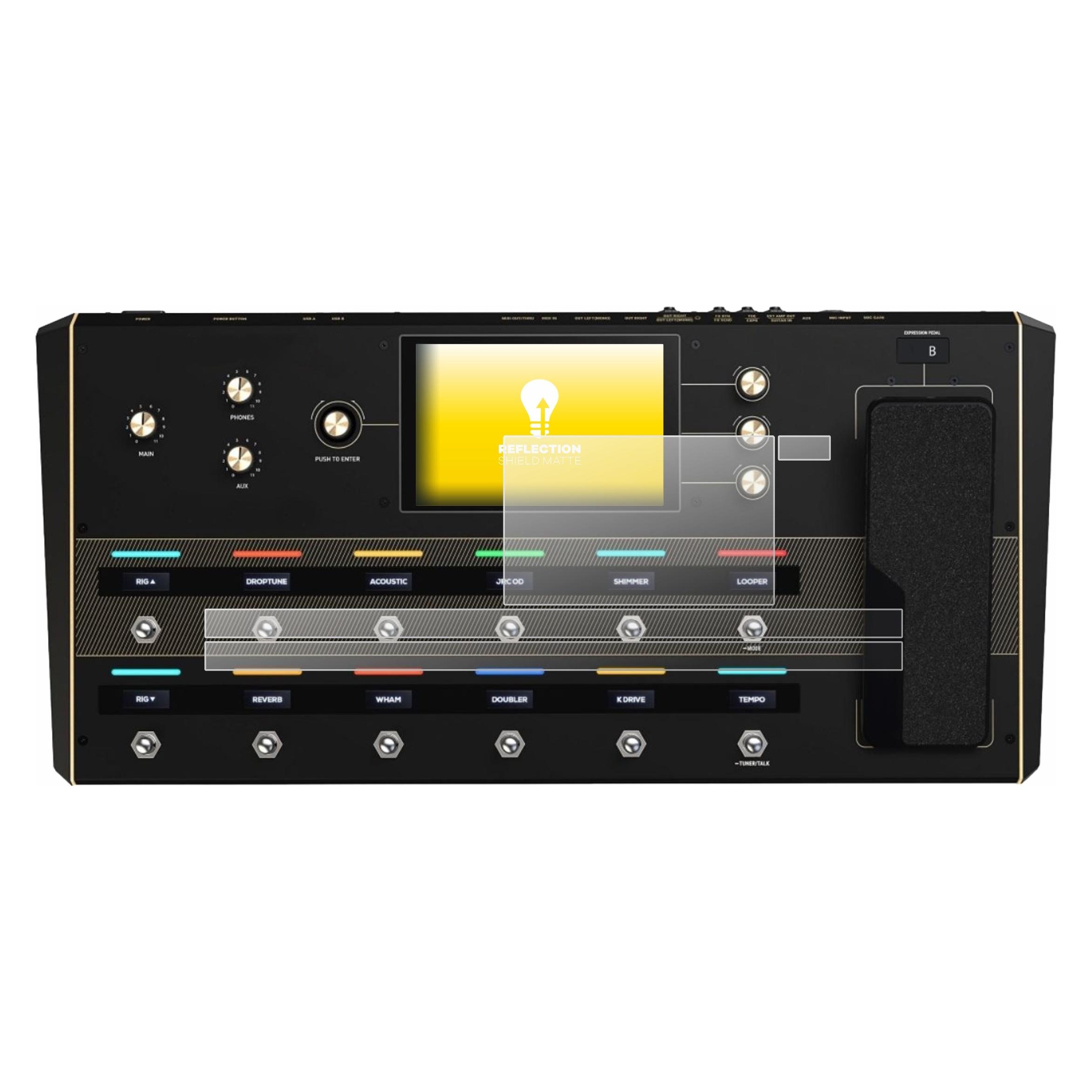 upscreen Schutzfolie für Headrush Prime (Display + Bedienfeld) Displayschutz Displayschutzfolie Folie Matt (2964770)