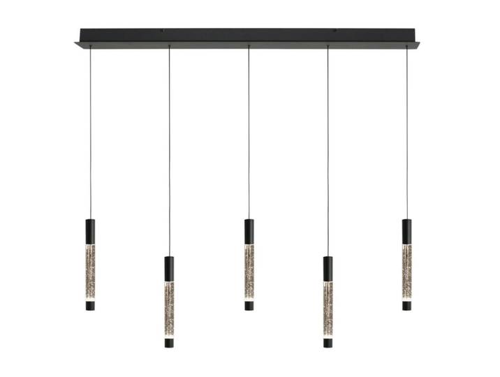 Steinhauer Pendelleuchte Alisio 5-flammig, LED, punktuelles Lich