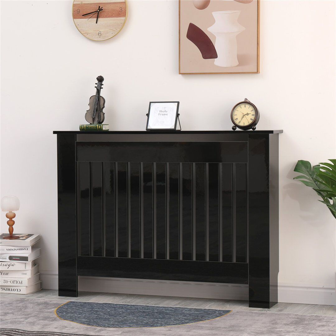 Ebern Designs Emalina Radiator Cover 82cm H x 111.50cm W x 19cm D