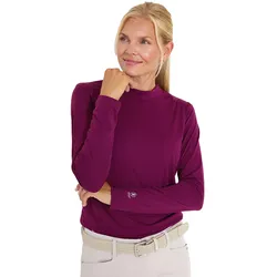 Abacus Layer Aloha UV Turtle Neck, beere