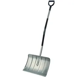 Freund Victoria, Schneeschaufel, Ergonomic Schneeschieber (Schneeschieber Blattmasse 50x35 cm, Alu-Stiel ergonomisch m
