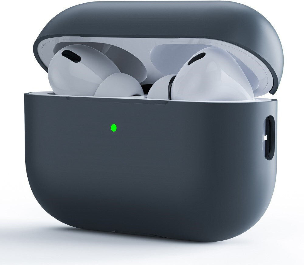 INCOVER Apple AirPods Pro (2. Gen.) Todelt Silikone Case - Mørkegrå