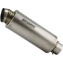 Shark Performance ENDSCHALLDÄMPFER Titan silber SRC 4  Endschalldämpfer S Ø60 mm L360 mm e3 1216 (9) / e24 00040G Universal