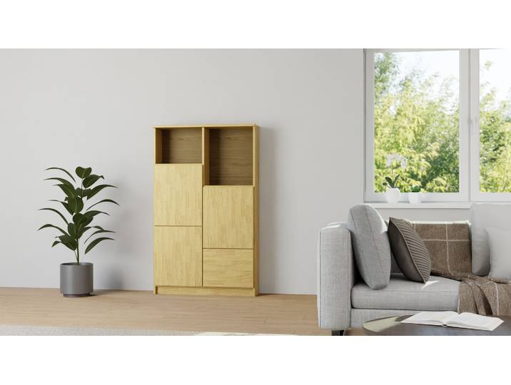Meuble haut sur mesure Chêne Naturel huilé